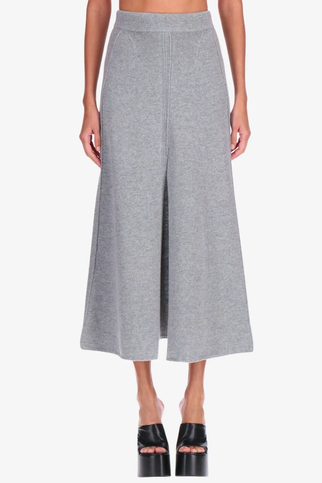 Midi Skirt with Slit