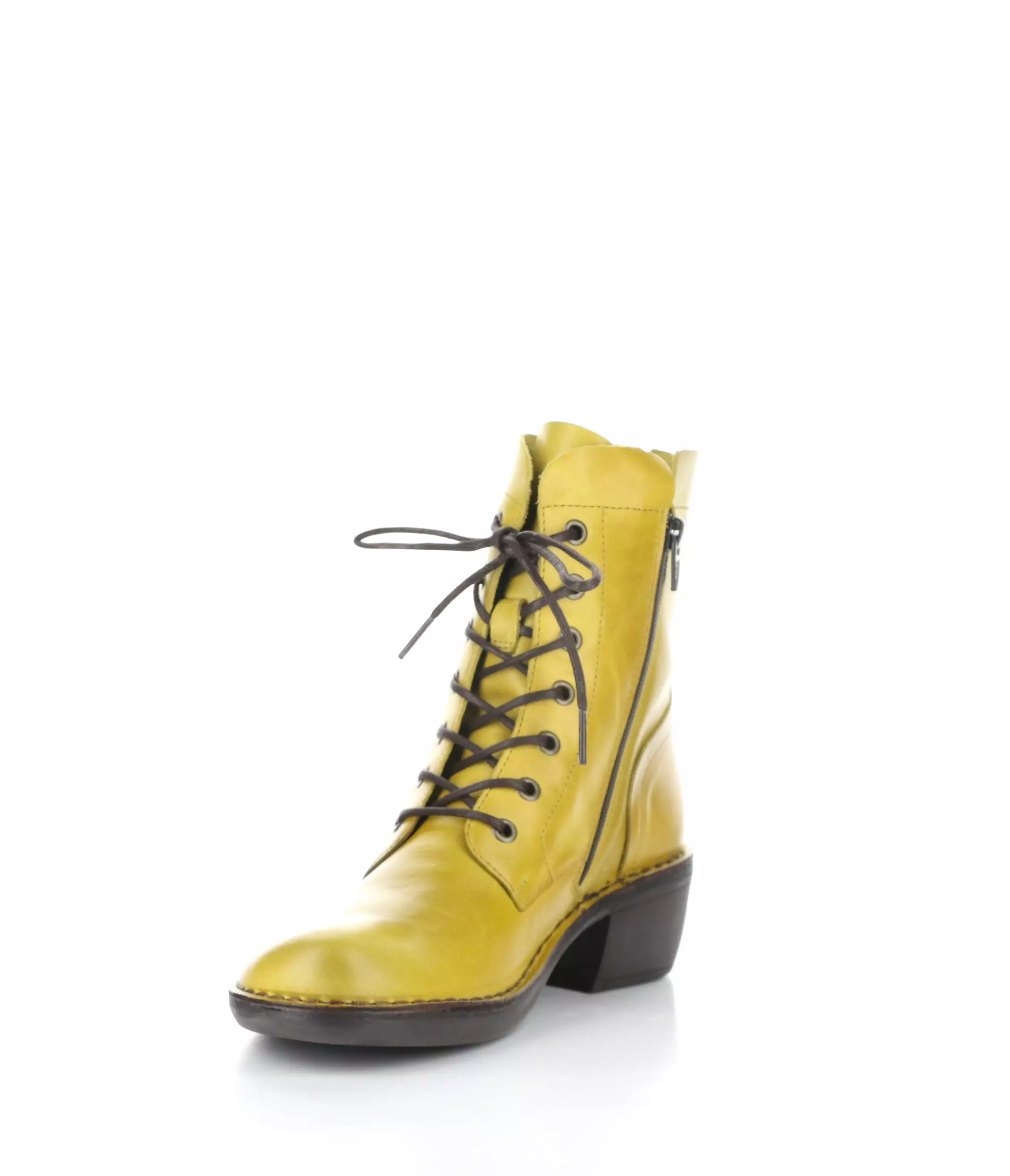 MILU044FLY 008 MUSTARD Lace-up Boots