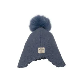 Mini A Ture Filucka Hood Fur PEACOAT BLUE