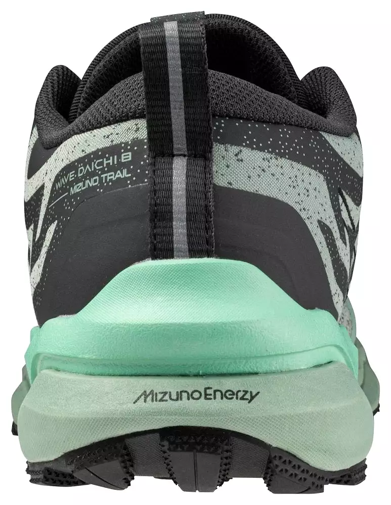 Mizuno Men's Wave Daichi 8 - Greyed Jade/Black Oyster