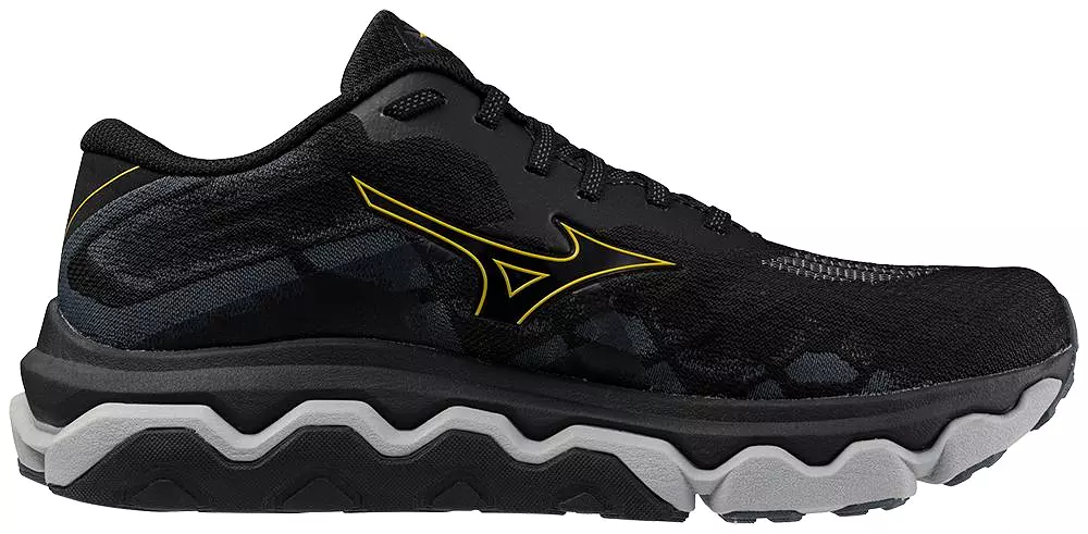 Mizuno Men's Wave Horizon 7 - Black/Citrus