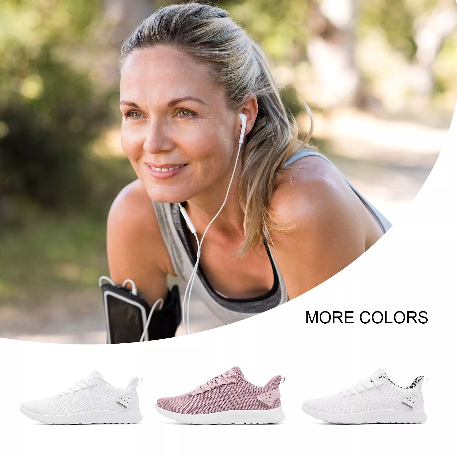 Moda Chics Energycloud Running Work Out Walking Tennis Shoes Women Breathable Fashion Sneakers for Gym Travel