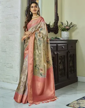 Multi Silk Woven Sarees