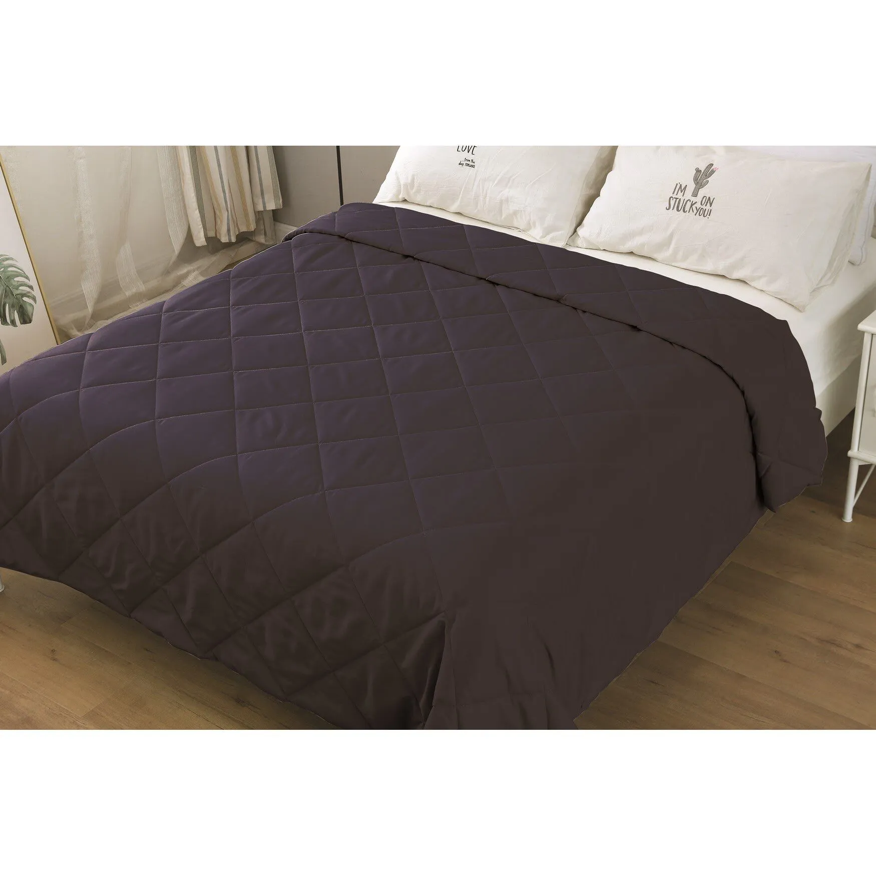 Nano Feather Blanket, Peacoat