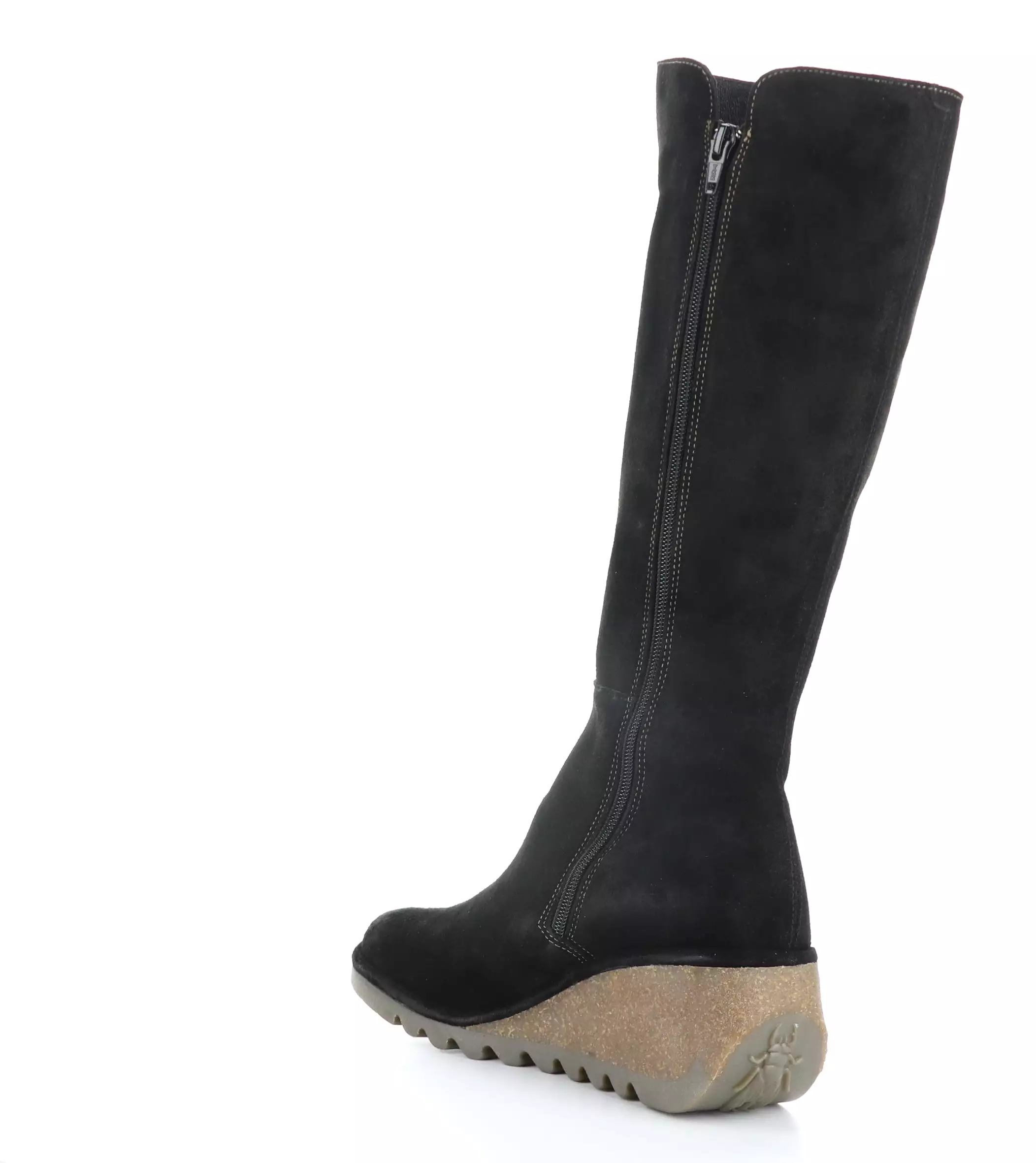 NARY328FLY 003 BLACK Round Toe Boots