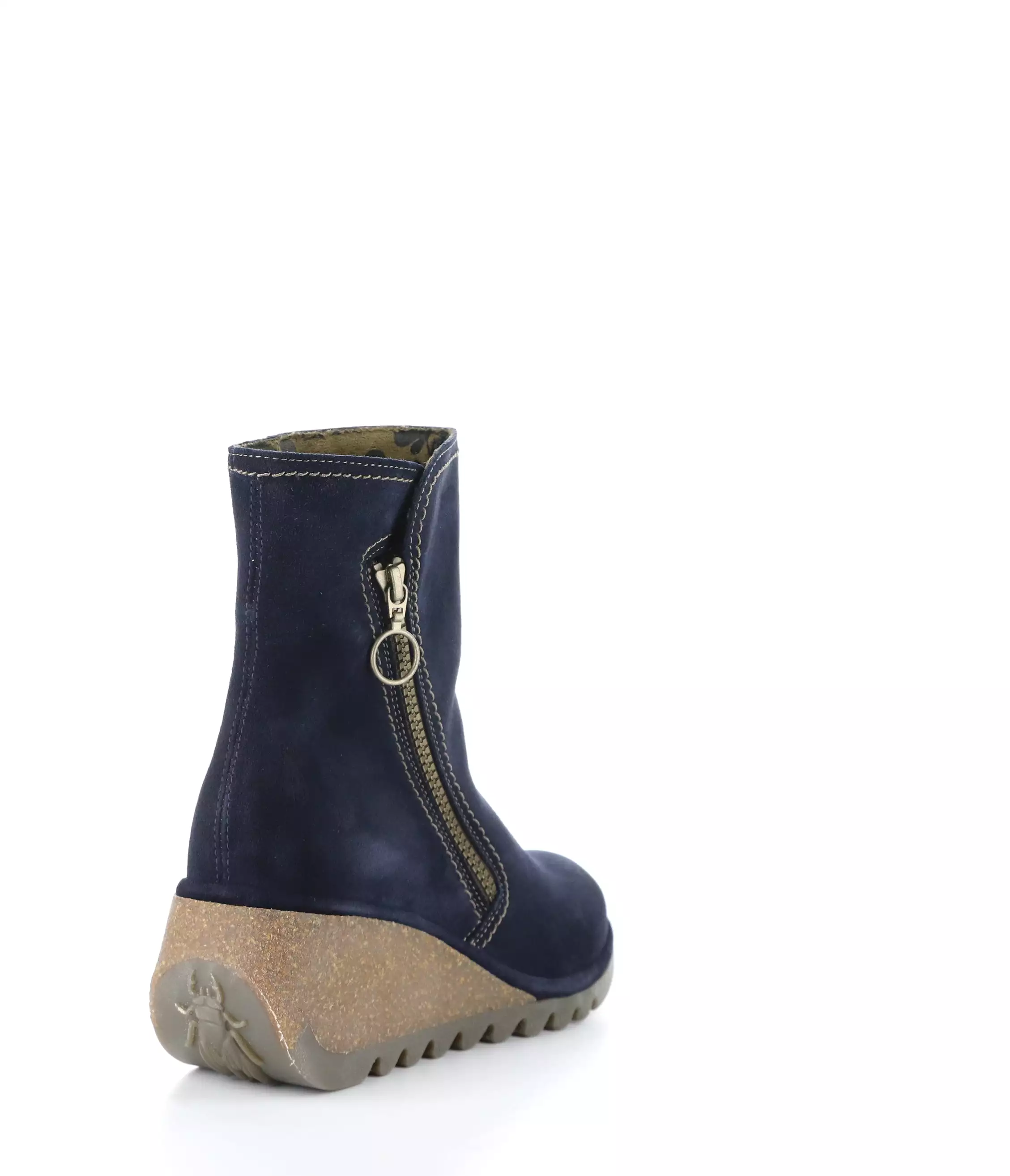 NELA407FLY 002 NAVY Round Toe Boots