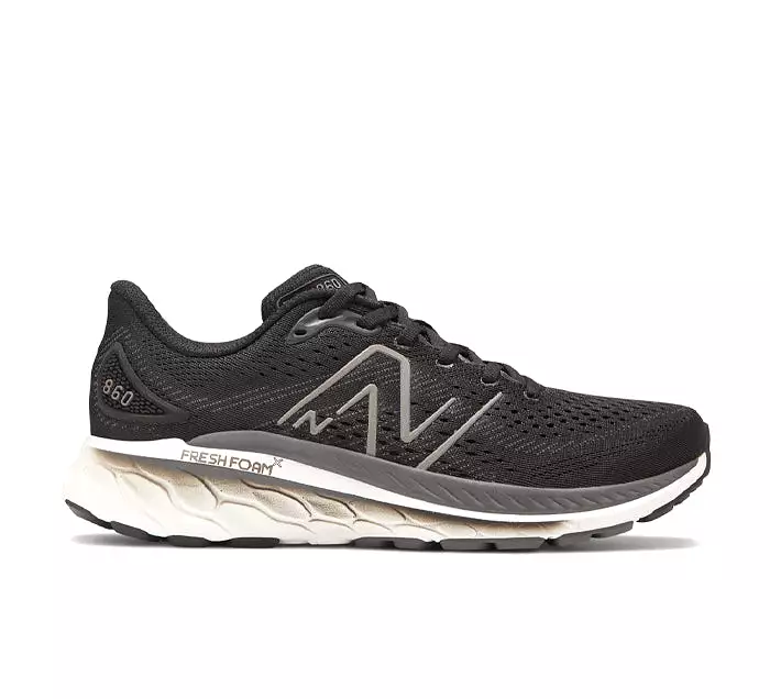 New Balance Men's Fresh Foam X 860v13 Black/White