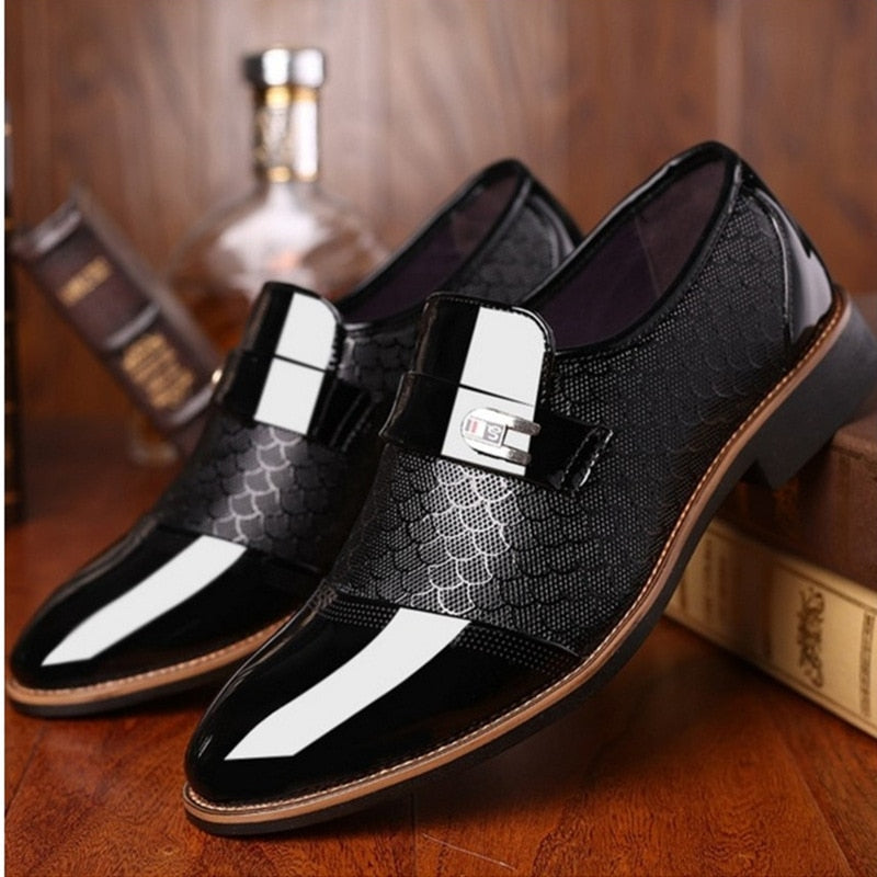 New Classic Leather Men's Suits Shoes