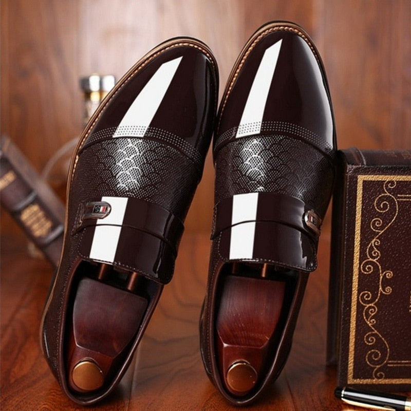 New Classic Leather Men's Suits Shoes