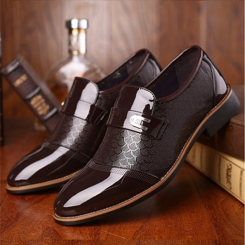 New Classic Leather Men's Suits Shoes