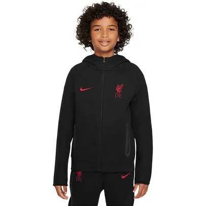 Nike Liverpool Tech Fleece Full-Zip Hoody Kids