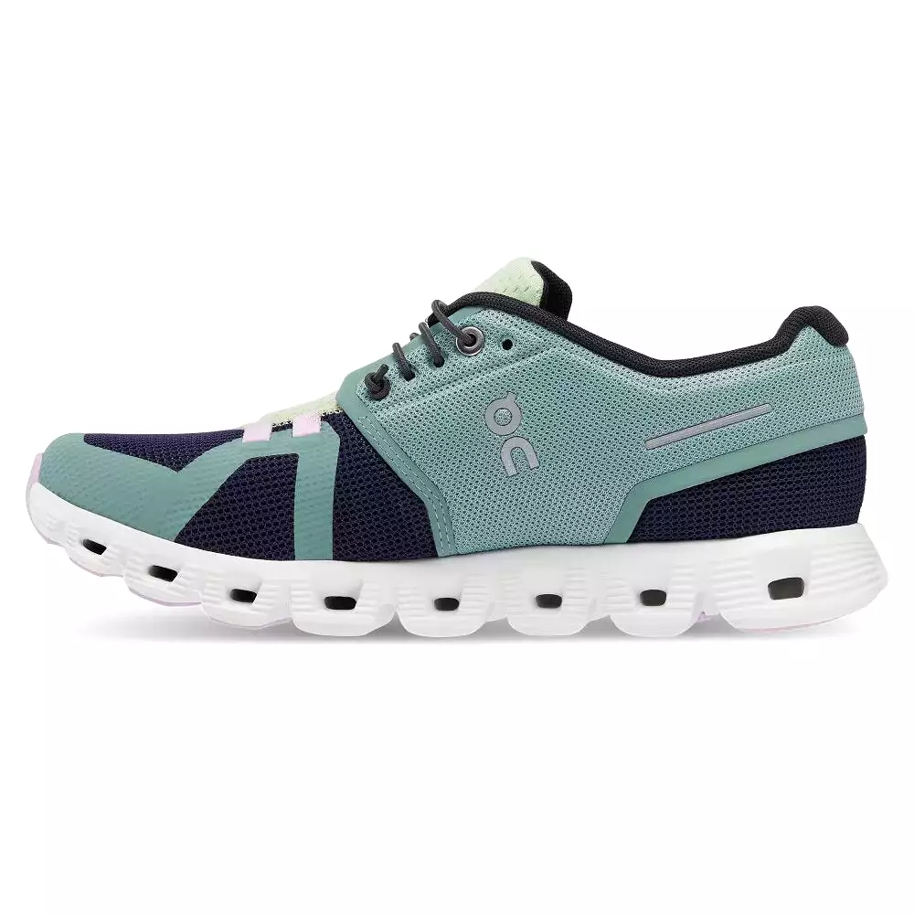 On Women's Cloud 5 Push Sneaker - Cobble/Flint