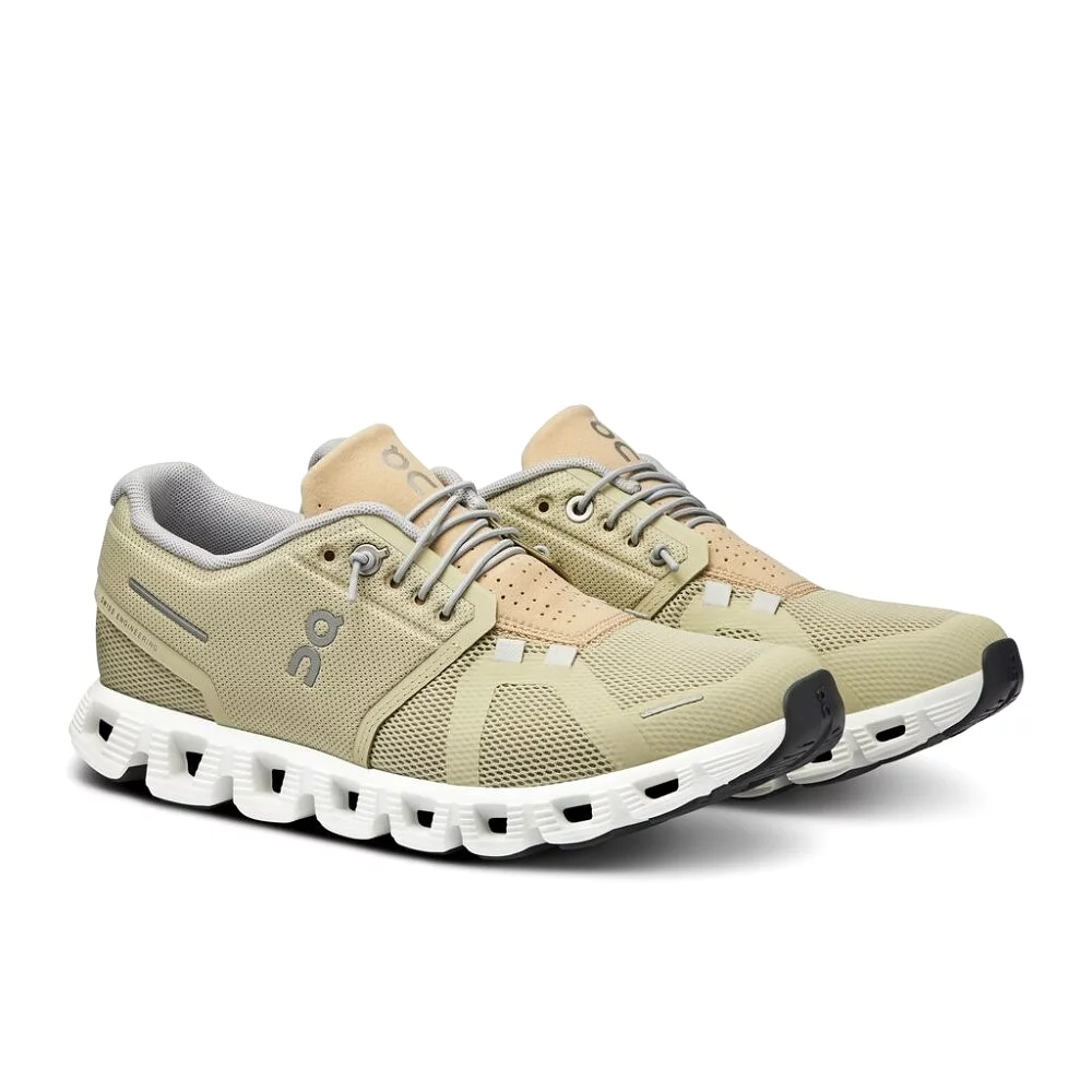 On Women's Cloud 5 Sneaker - Haze/Sand