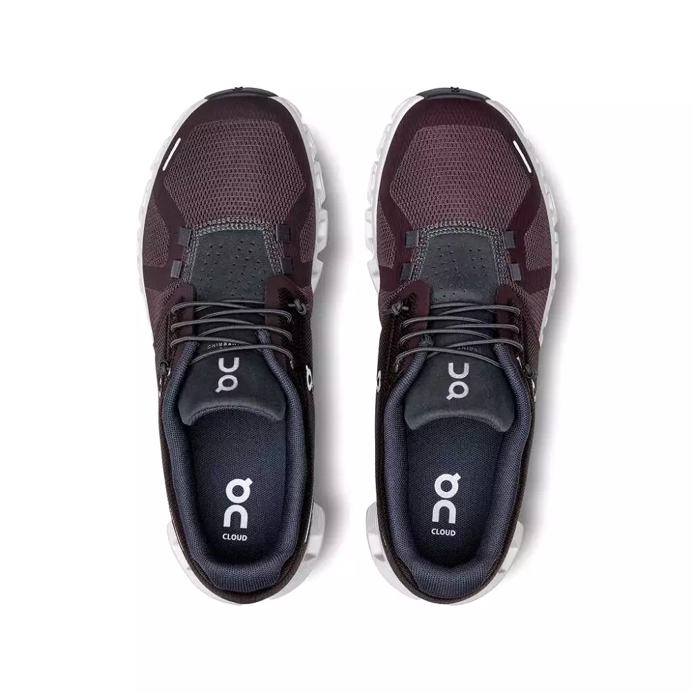 On Women's Cloud 5 Sneaker - Mulberry/Eclipse