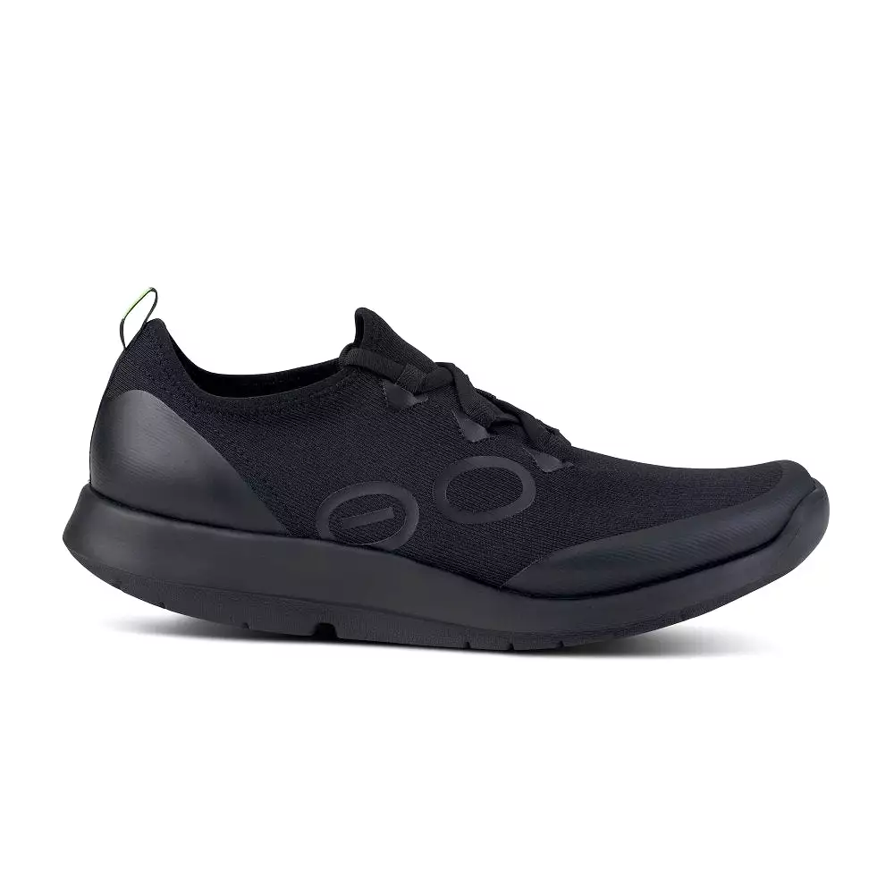 Oofos Men's OOmg Sport LS Low Shoe - Black