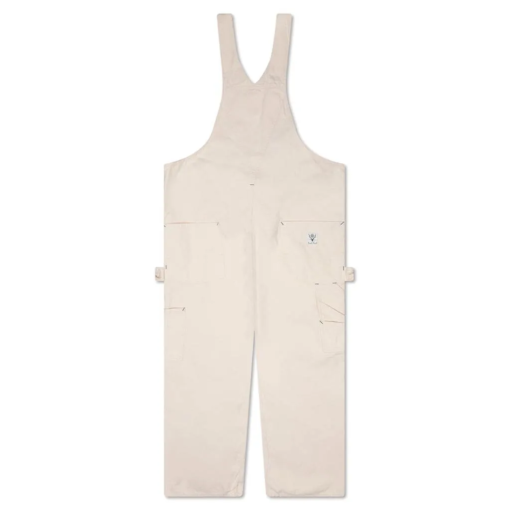 Overalls 10oz Cotton Canvas - Off White