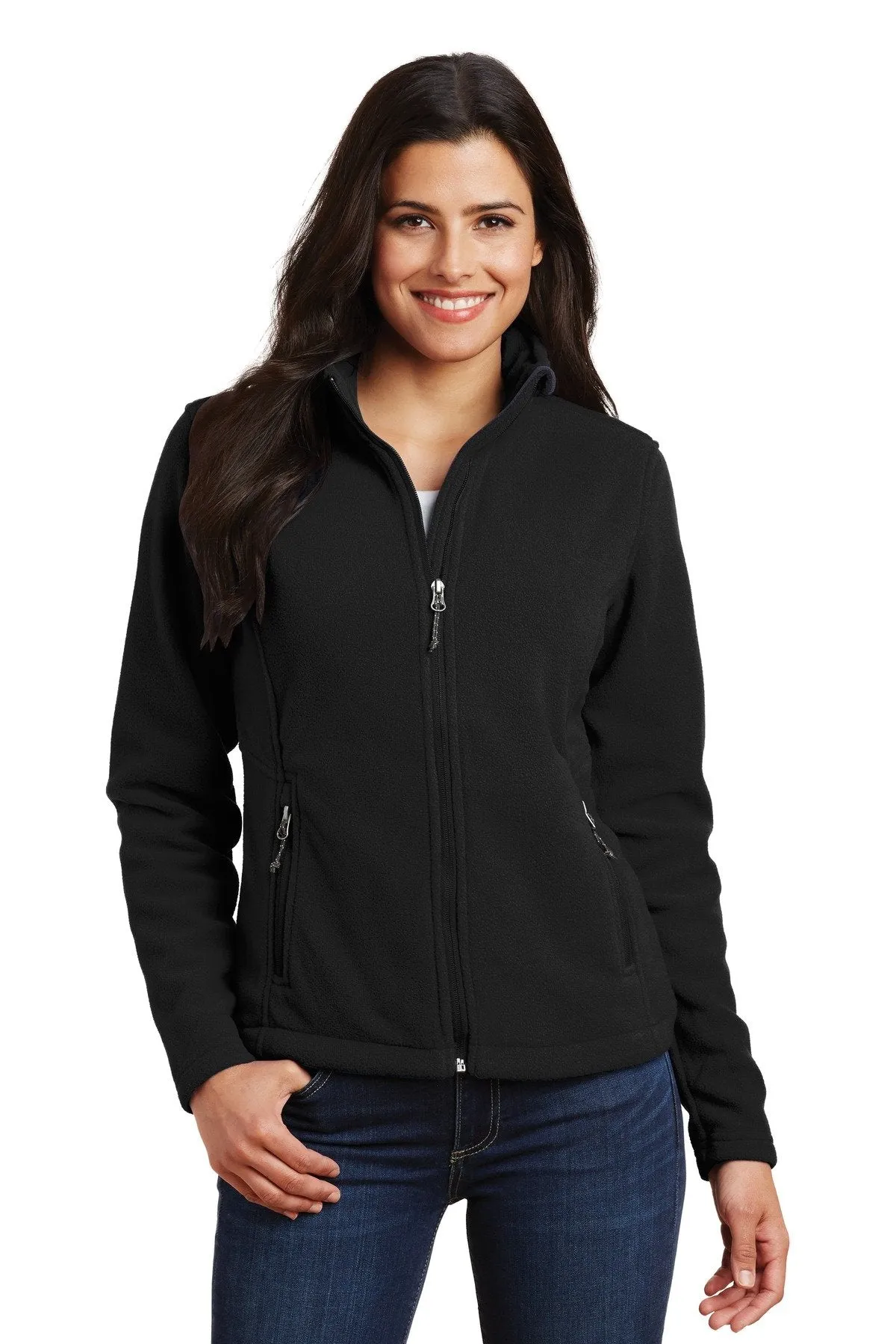 Port Authority Ladies Value Fleece Jacket L217 Black