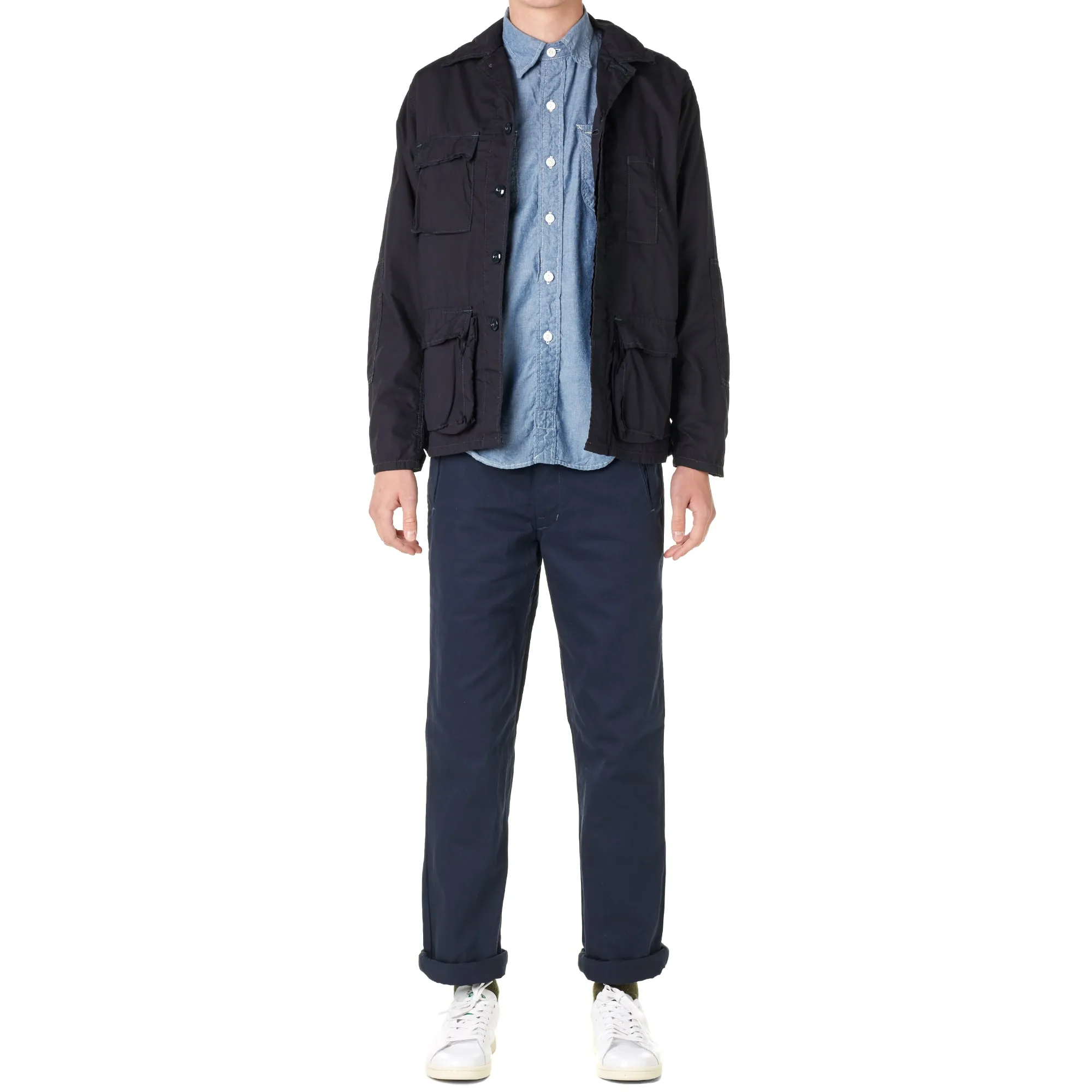 Post Overalls BDU JacketNavy Brushed Twill