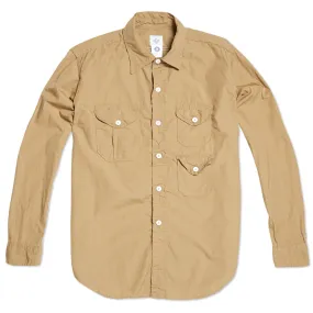 Post Overalls Cruzer ShirtKhaki End on End