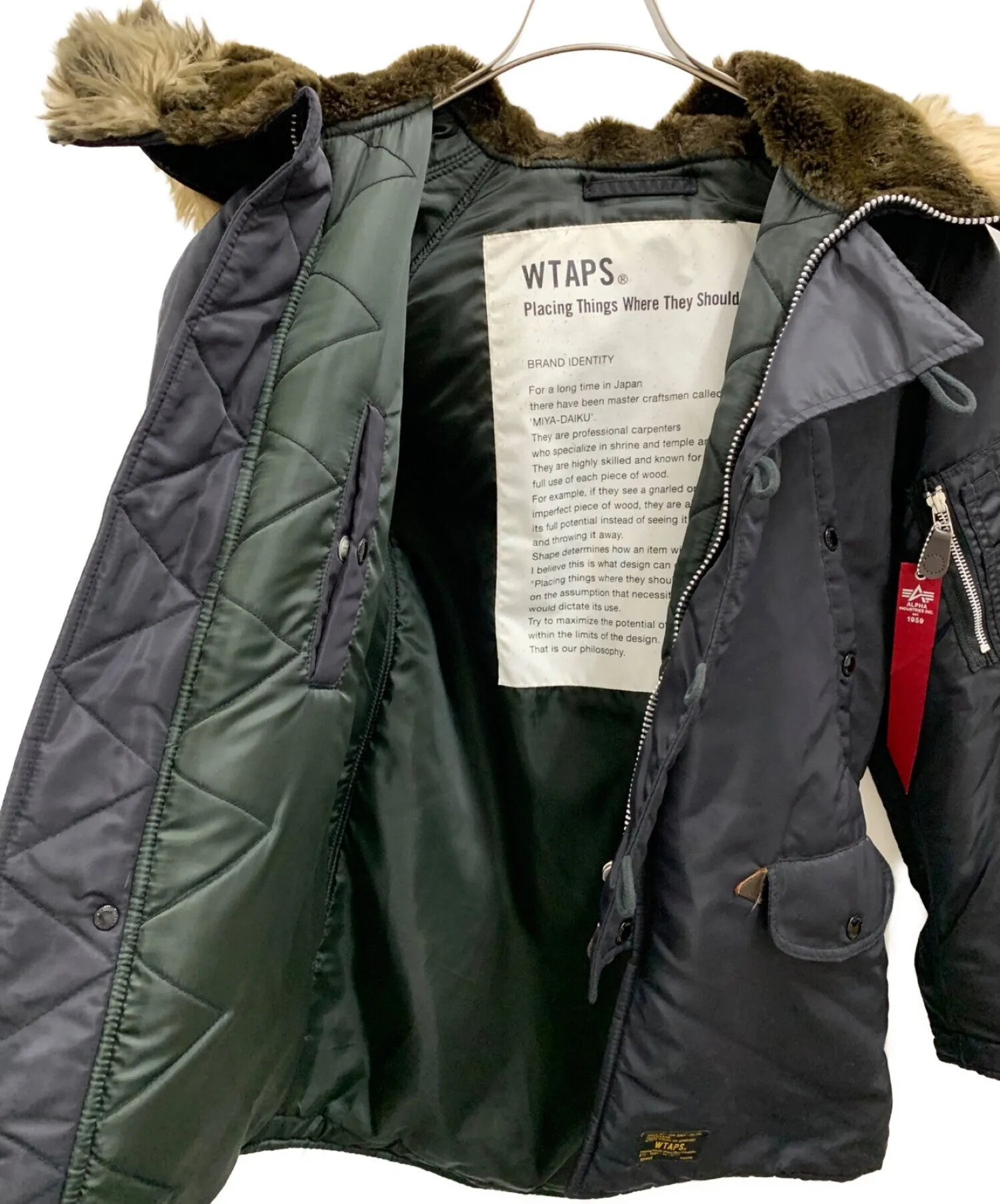 [Pre-owned] WTAPS N-3B Jacket 162GWDT-JKM05