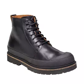 Prescott Mens Black Natural Leather