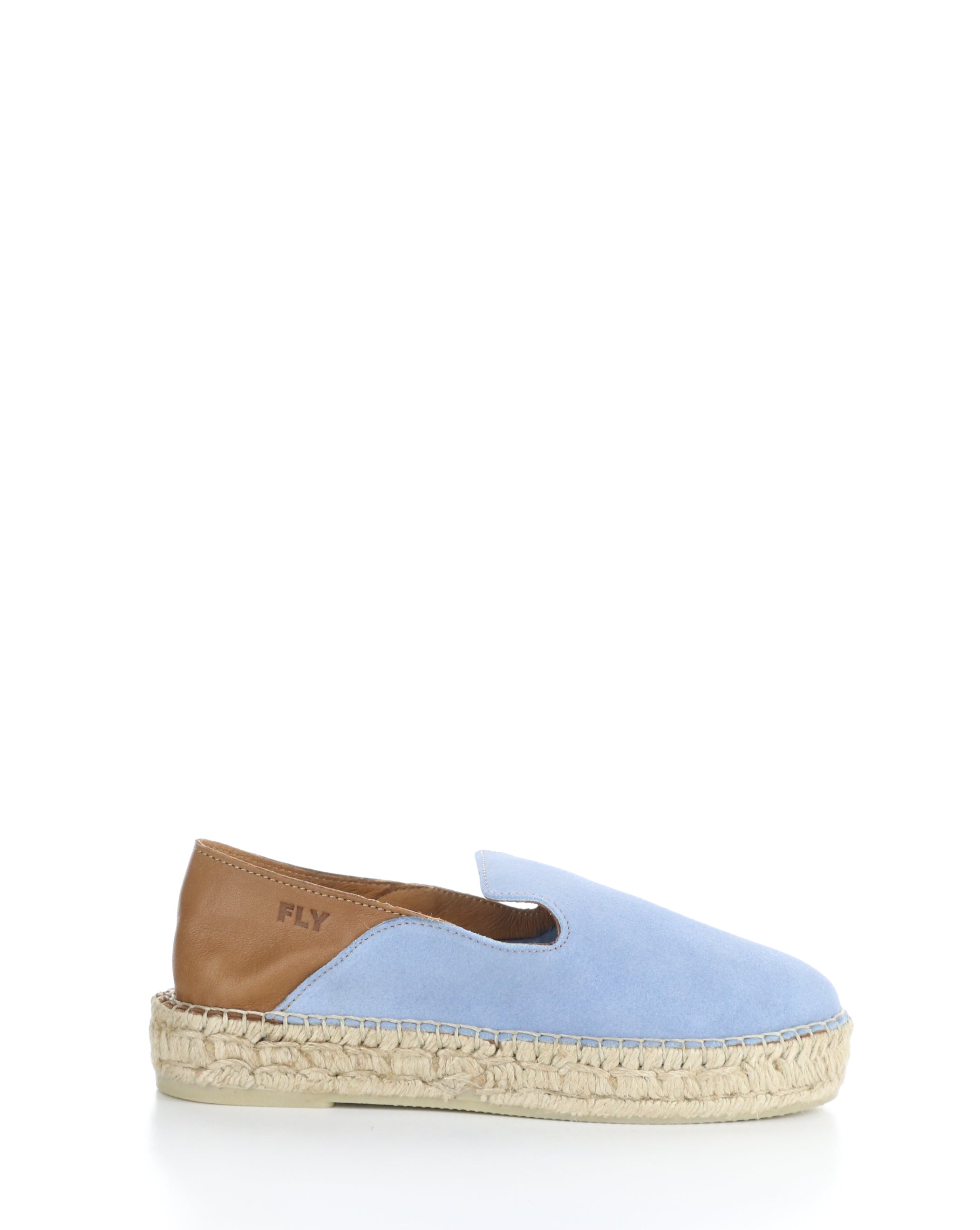 PULY522FLY 000 SKY BLUE/TAN Round Toe Shoes