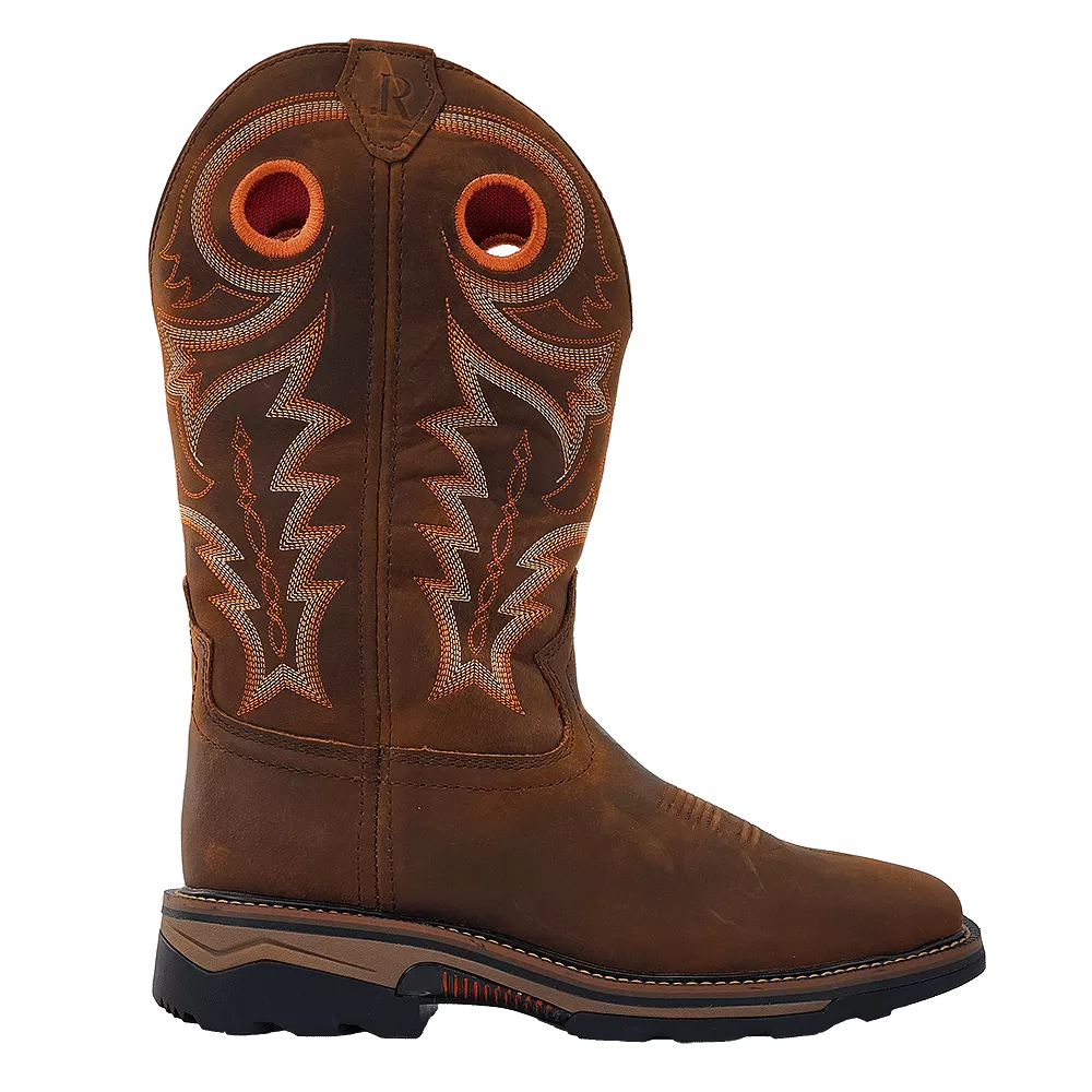 'R. Watson' Men's 12 Western EH SR Steel Toe - Hazel Bay