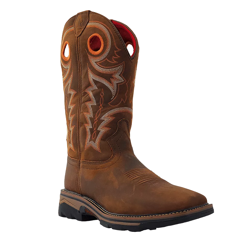 'R. Watson' Men's 12 Western EH SR Steel Toe - Hazel Bay