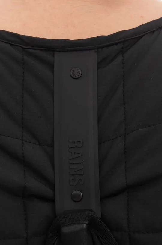 Rains jacket Fishtail Jacket black color