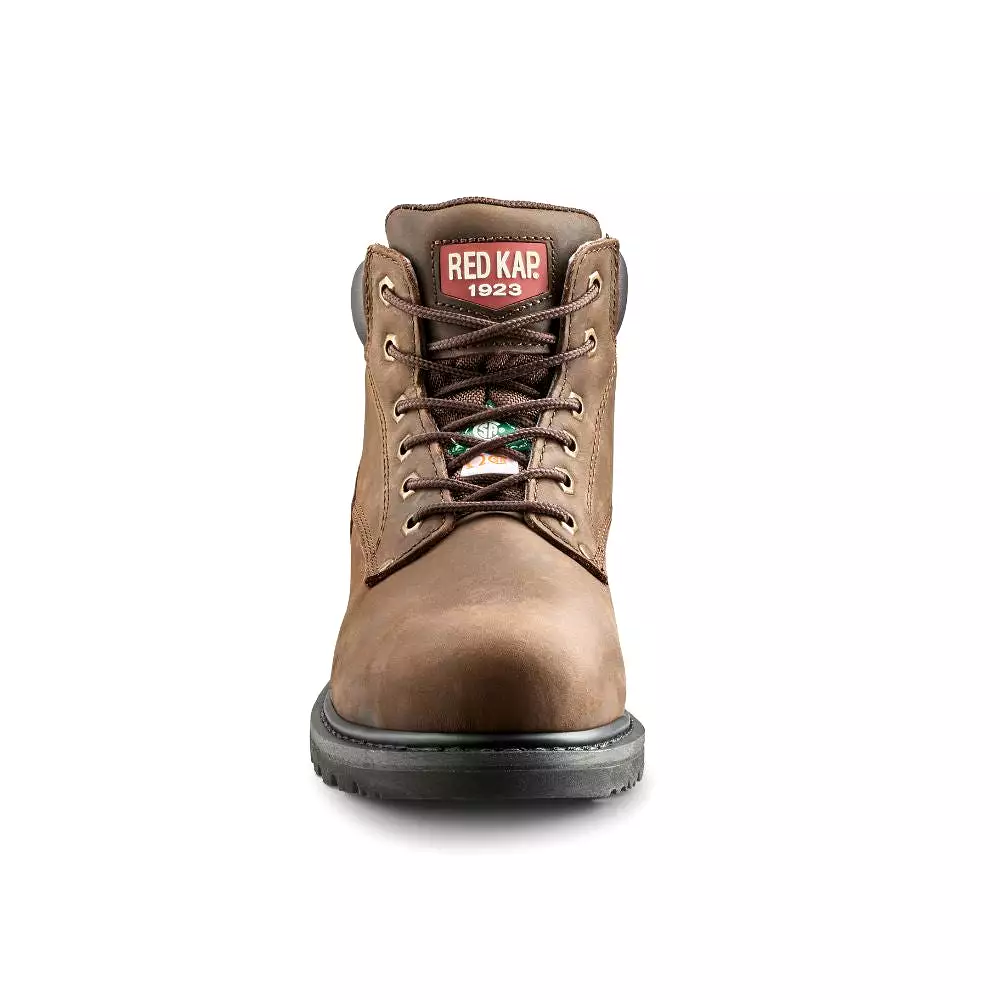 Red Kap Unisex 6 Steel Toe Work Safety CSA Boot CF23101ABR - Brown