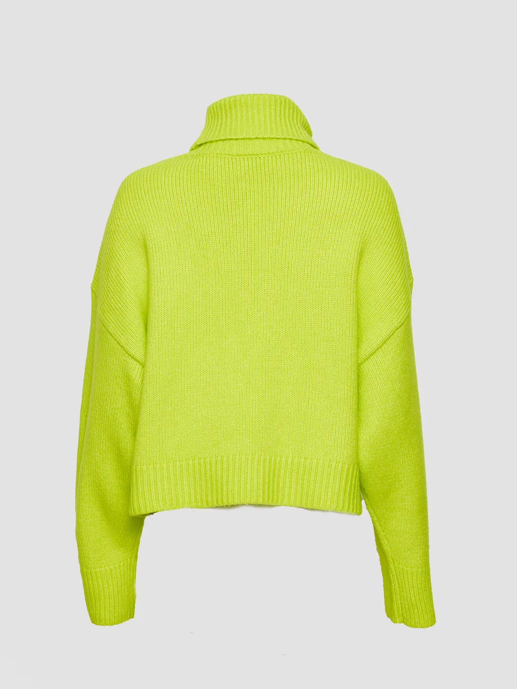 Relaxed Turtleneck - Peridot