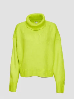 Relaxed Turtleneck - Peridot