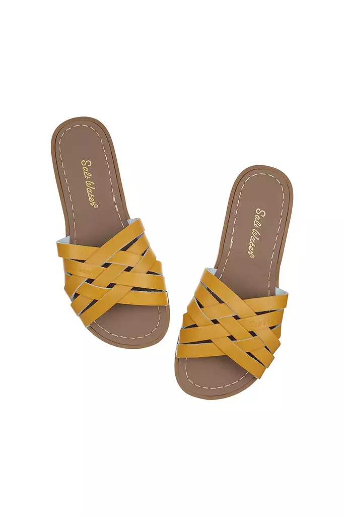 Retro Slide Adult - Mustard