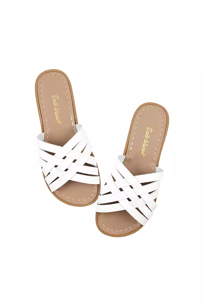 Retro Slide Adult - White