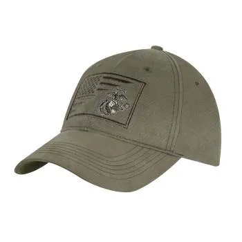 Rothco USMC Eagle, Globe & Anchor / US Flag Low Profile Cap