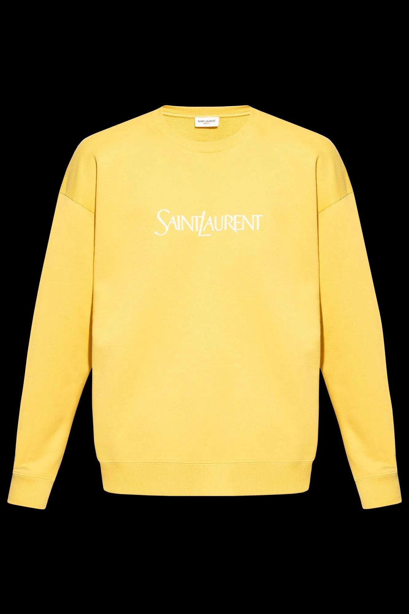 Saint Laurent  |Unisex Street Style Logo Skater Style Luxury Sweatshirts