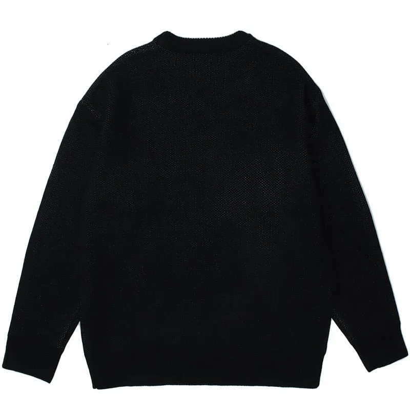 SENSELESS 20 Anime Knit Sweater