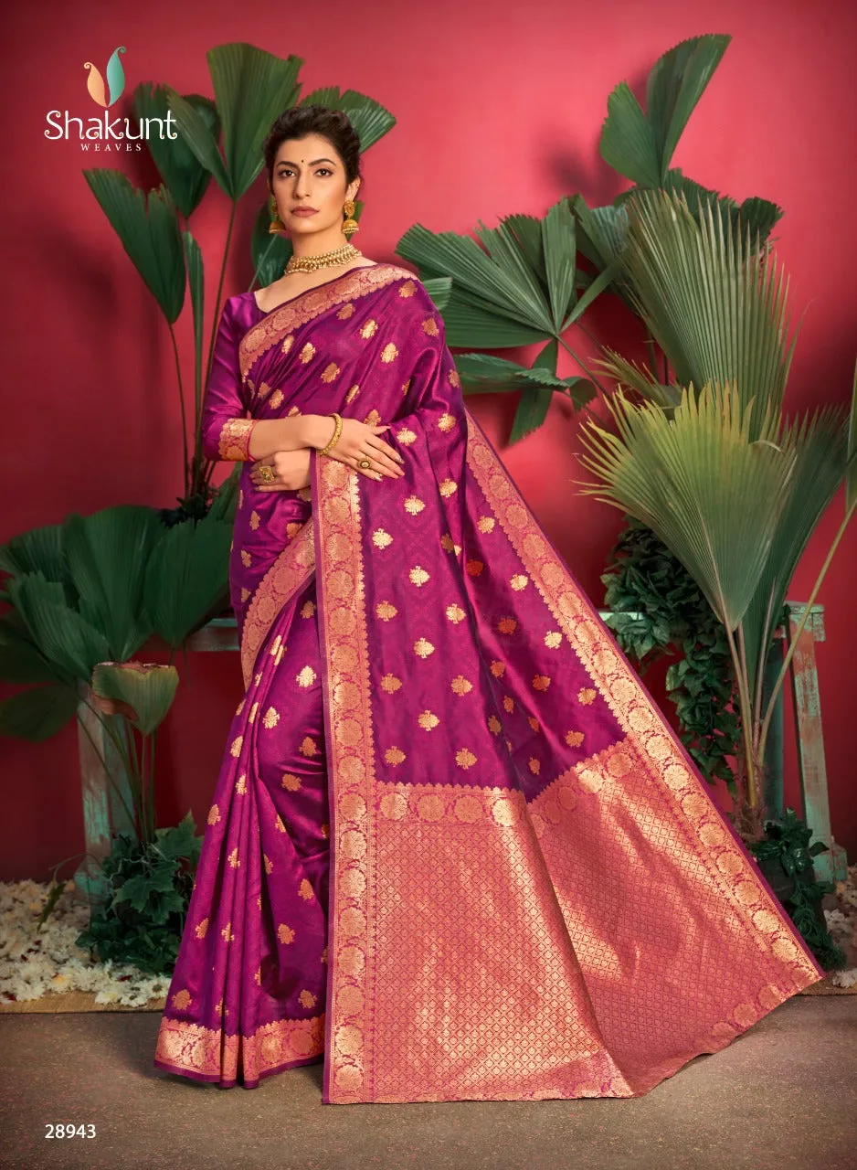 Shakunt Sarees Launched Teesta Art Silk Fancy Designer Sarees