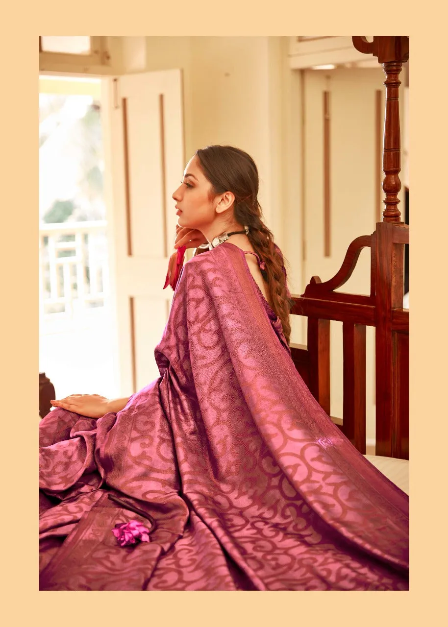 Shangrila Presents Rangsitara Brasso Fancy Designer Sarees