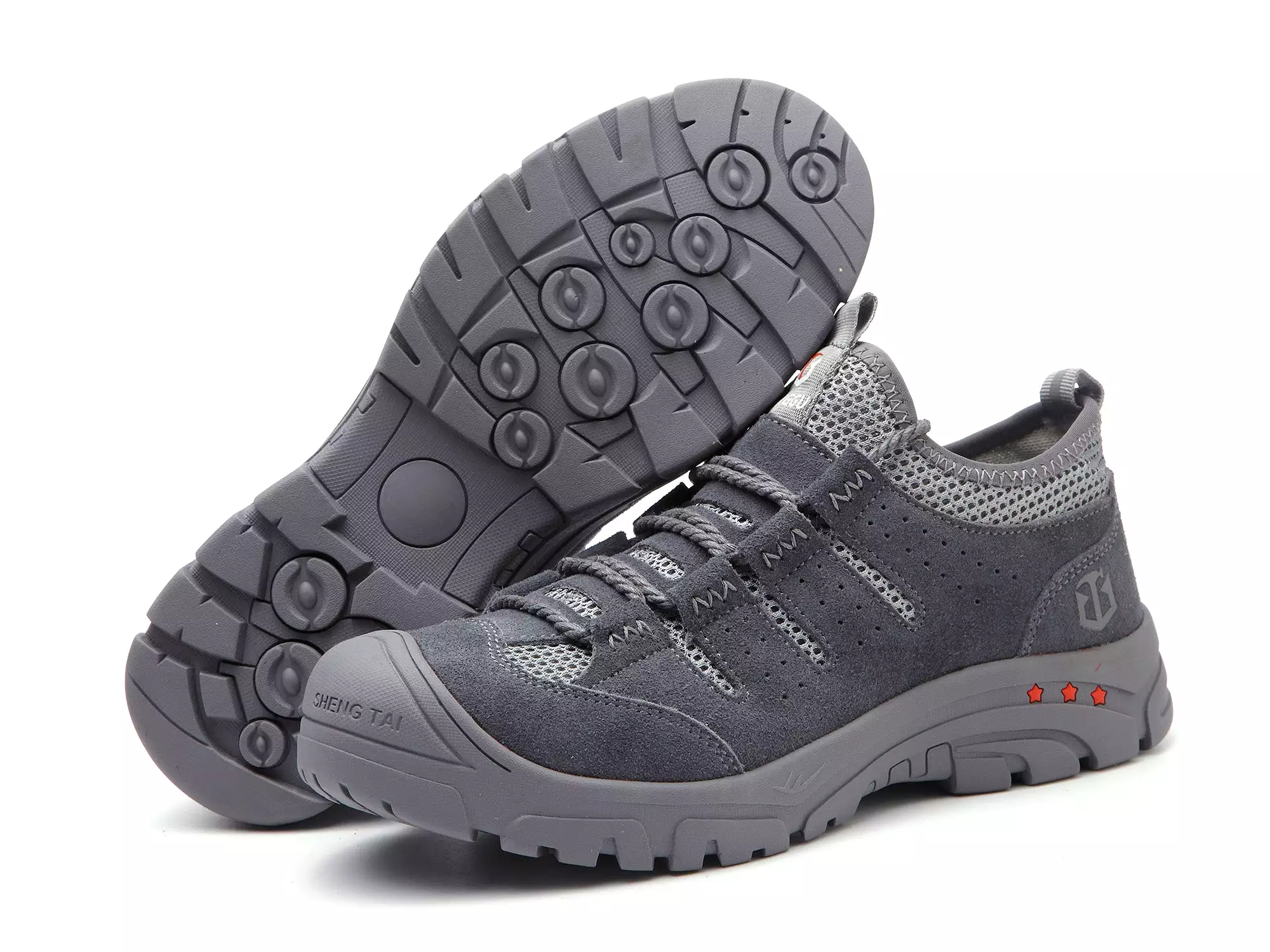 Steel Toe Safety Work Shoes for Men Women Lightweight Comfortable Slip Resistant Sneakers Protective Shoes for Construction