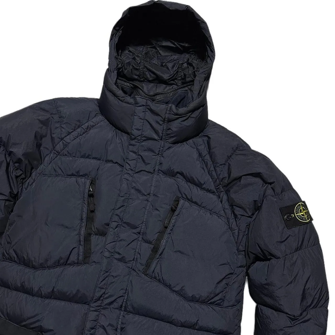 Stone Island Garment Dyed Down Crinkle Reps Jacket