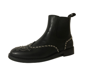 Studded Combat Boots - Final Sale