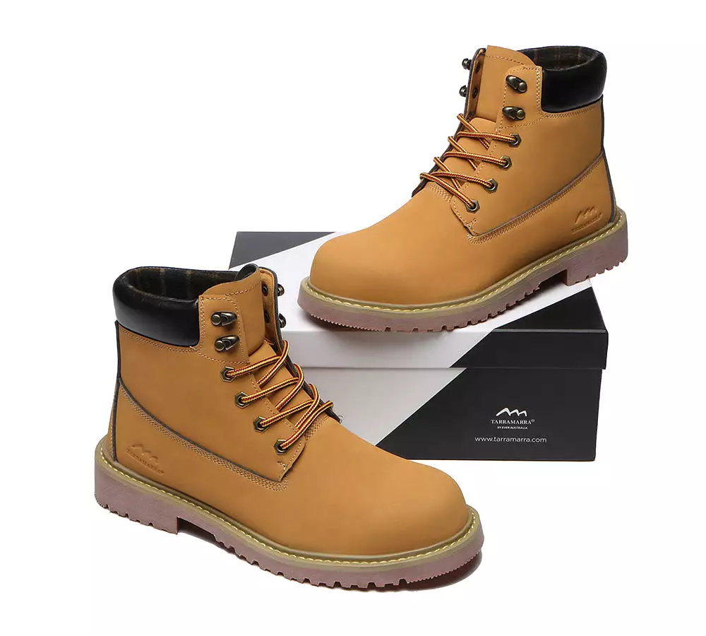 TARRAMARRA Work Safety Lace Up Boots Men Jaden