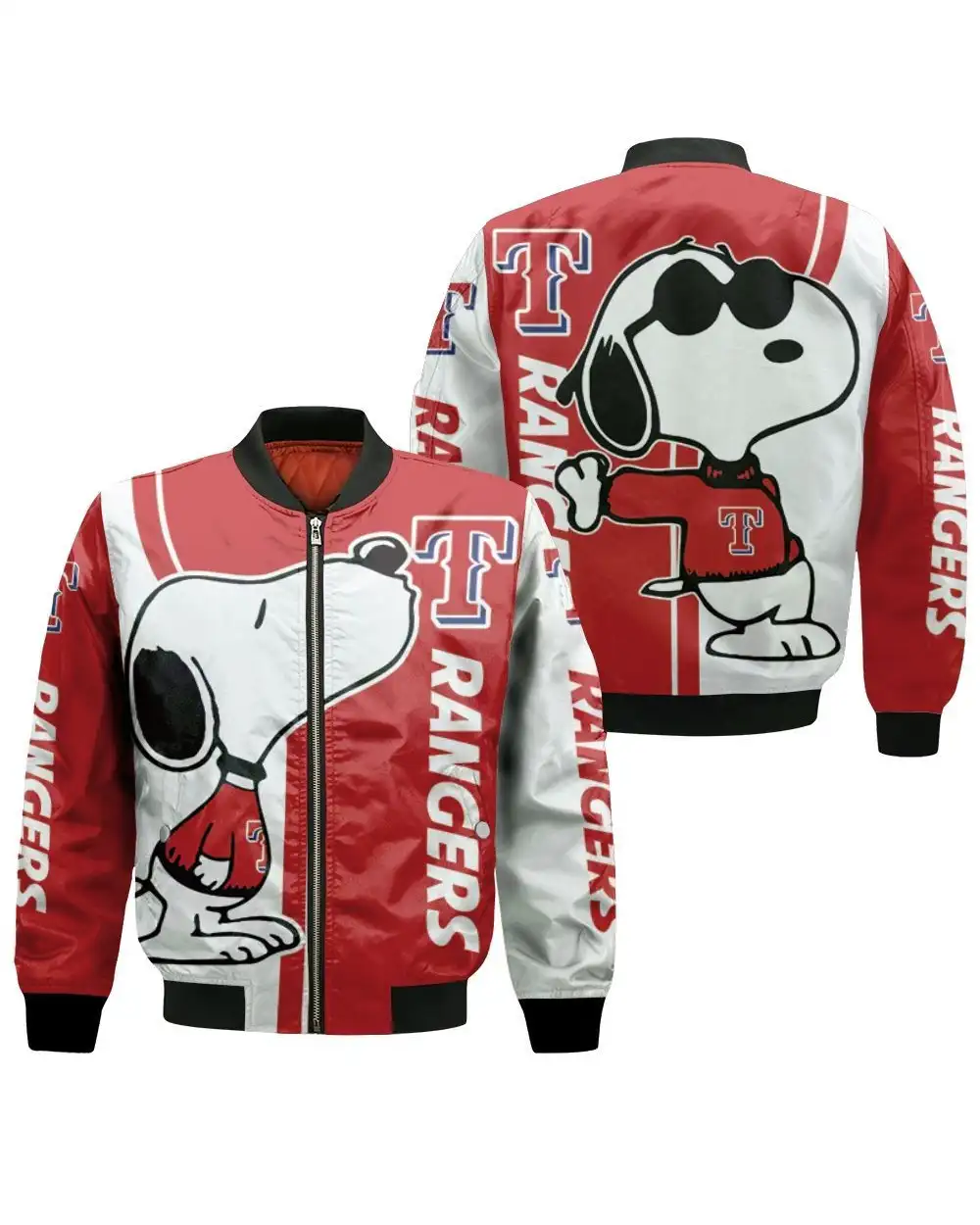 Texas Rangers Snoopy Jacket - William Jacket