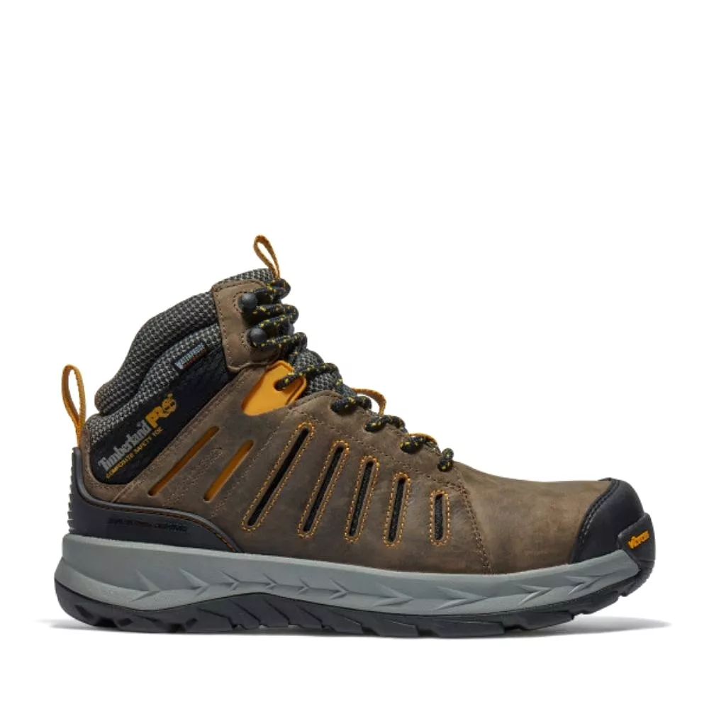 Timberland PRO Trailwind Men's Waterproof 6 Composite Toe Work Boot TB0A41VN214 - Brown