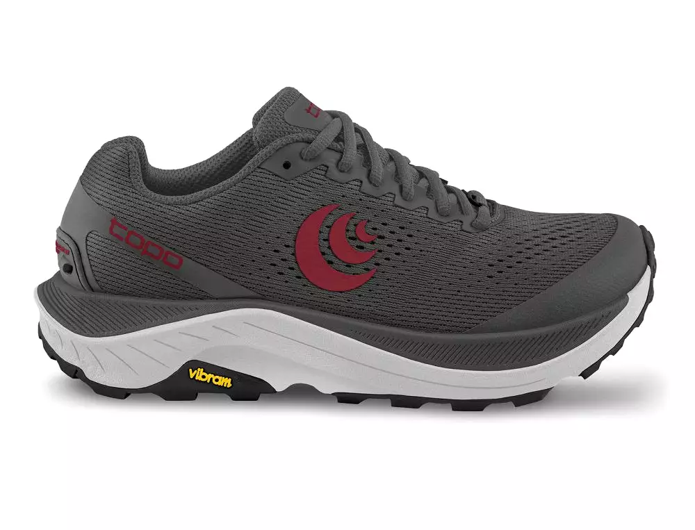 Topo Athletic Men's Ultraventure 3 - Grey/Red