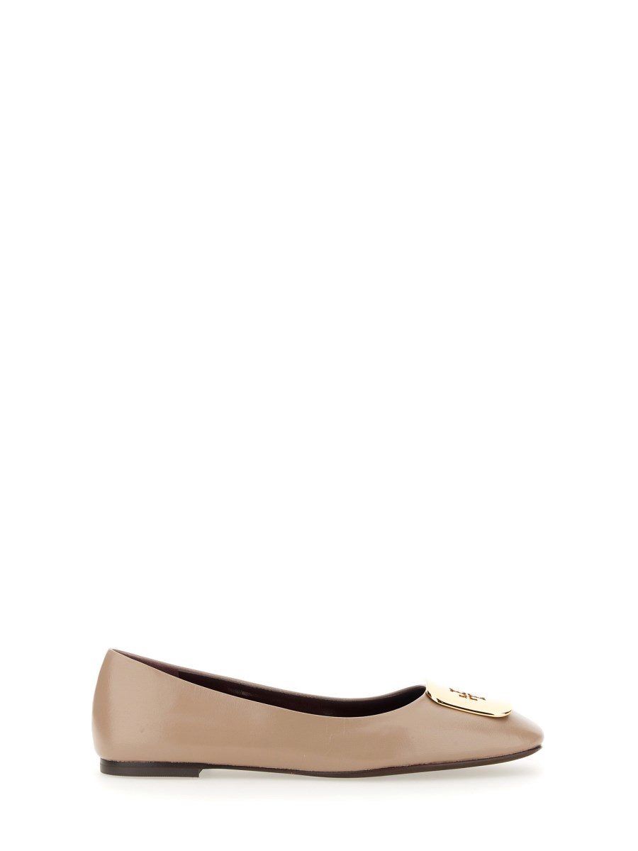 TORY BURCH    GEORGIA LEATHER BALLERINA