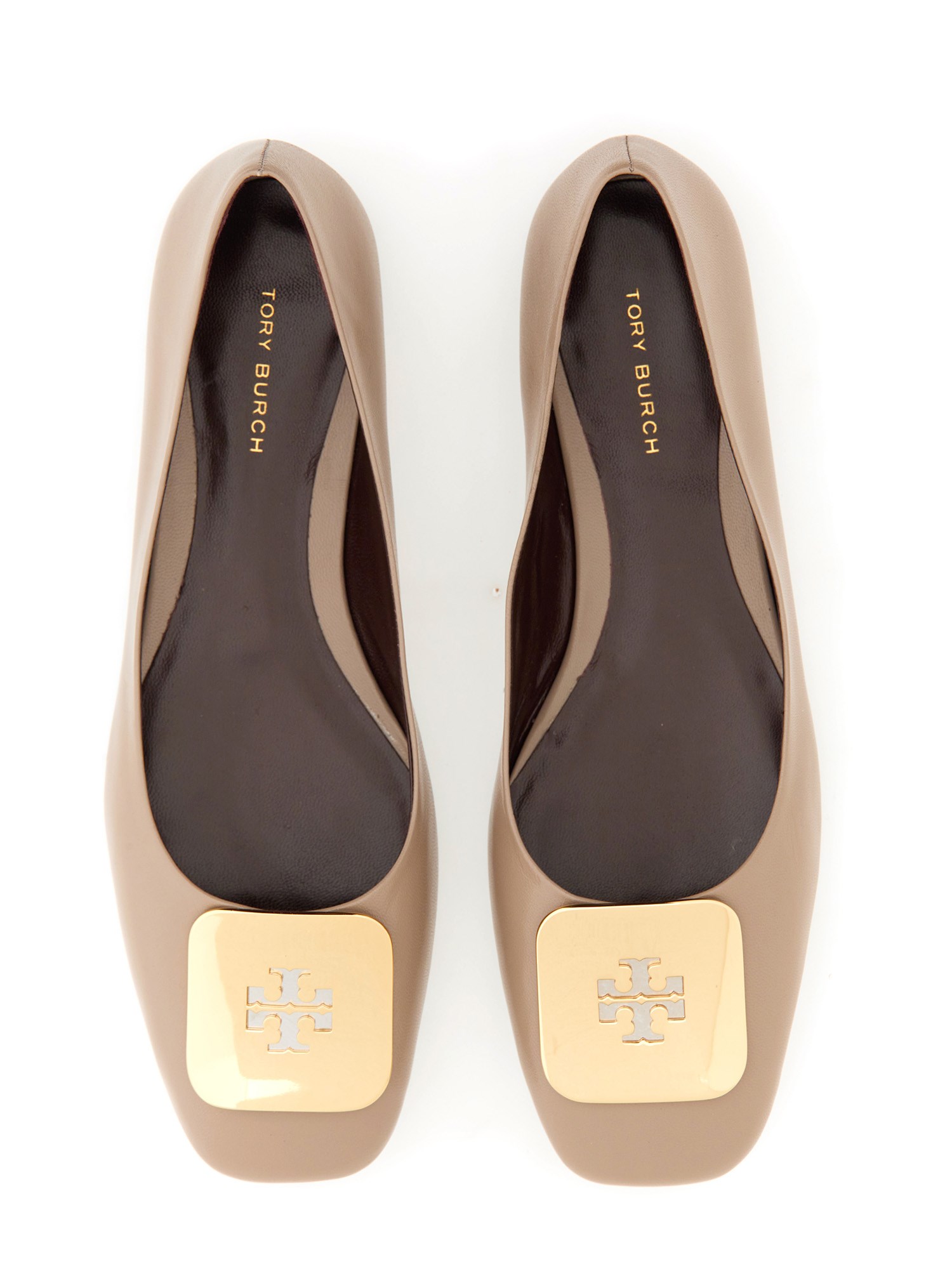 TORY BURCH    GEORGIA LEATHER BALLERINA