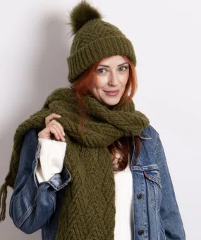 Totes Ladies Knitted Hat & Scarf Gift Set