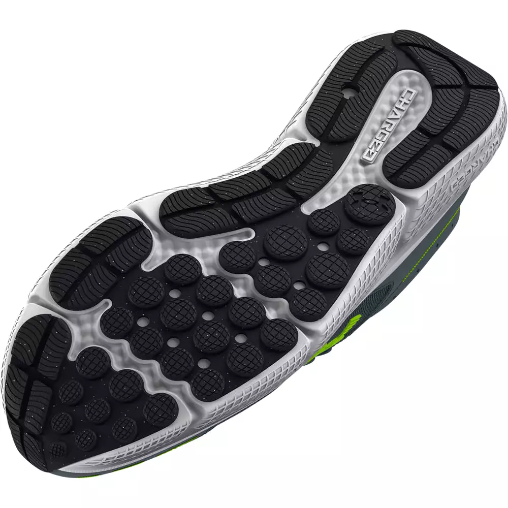 'Under Armour' Men's Charged Assert 10 - Gravel / Lime Surge